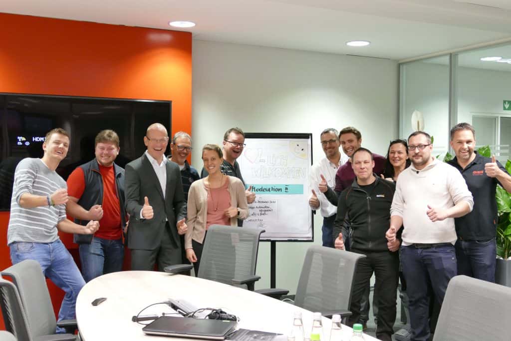 Zufriedene Teilnehmer der Seminare